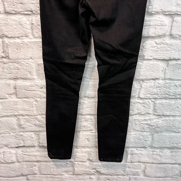J Brand x Steph_Shep 25” Black Vendetta High Rise Lace Up Skinny Jeans - Picture 10 of 12